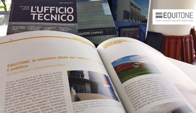 Lastre EQUITONE su “l’Ufficio Tecnico”